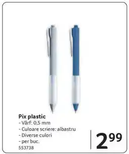 Selgros Pix plastic Ofertă