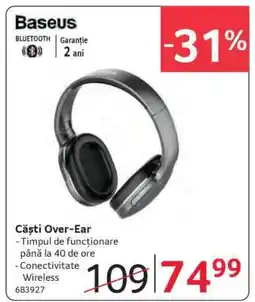Selgros Căști Over-Ear Ofertă