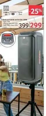 Selgros Boxă portabilă activă EM 1008 Ofertă