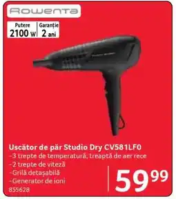 Selgros Uscător de păr Studio Dry CV5811LF0 Ofertă