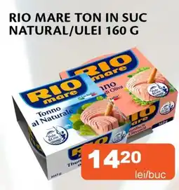 Unicarm Rio mare ton in suc natural/ulei Ofertă