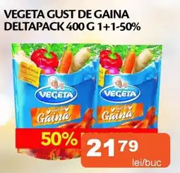 Unicarm VEGETA gust de gaina deltapack 1+1-50% Ofertă