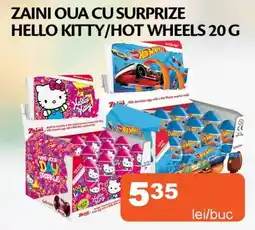 Unicarm Zaini oua cu surprize hello kitty/hot wheels Ofertă
