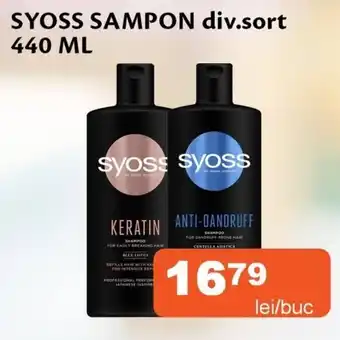 Unicarm Syoss sampon Ofertă