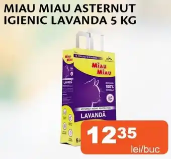 Unicarm Miau miau asternut igienic lavanda Ofertă