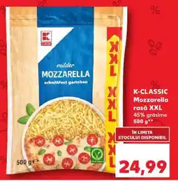 Kaufland K-CLASSIC Mozzarella rasă XXL Ofertă