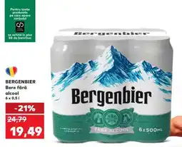 Kaufland BERGENBIER Bere fără alcool Ofertă