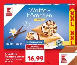Kaufland K-CLASSIC Înghețată cornet Ofertă