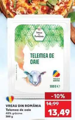 Kaufland VREAU DIN ROMÂNIA Telemea de oaie Ofertă