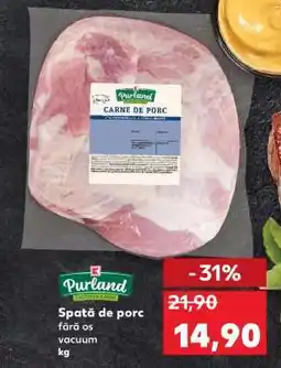 Kaufland Spată de porc Ofertă