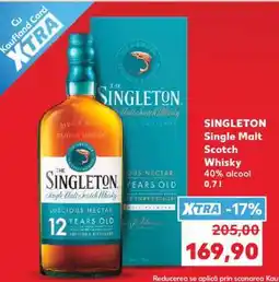 Kaufland SINGLETON Single malt scotch whisky Ofertă