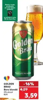 Kaufland GOLDEN BRAU Ofertă