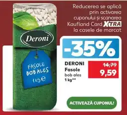 Kaufland DERONI Fasole bob ales Ofertă