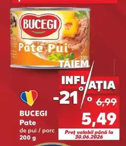 Kaufland BUCEGI Pate Ofertă