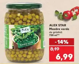 Kaufland ALEX STAR Mazăre verde de grădină Ofertă