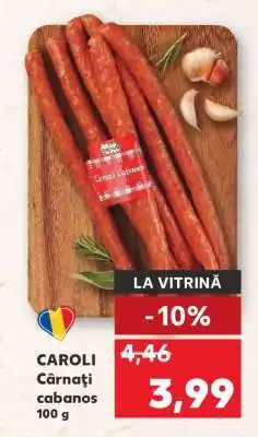 Kaufland CAROLI Cârnaţi cabanos Ofertă