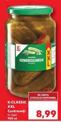 Kaufland K-CLASSIC XXL Castraveți în oțet 900 ml Ofertă