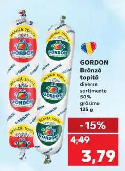 Kaufland GORDON Brânză topită Ofertă