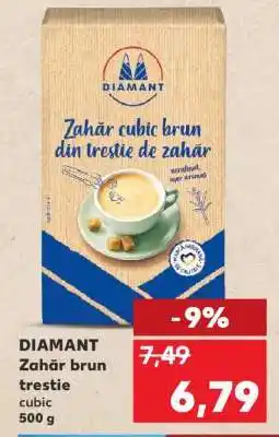 Kaufland DIAMANT Zahăr brun trestie cubic Ofertă