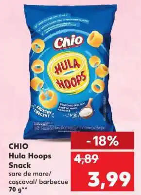 Kaufland CHIO Hula Hoops Snack Ofertă