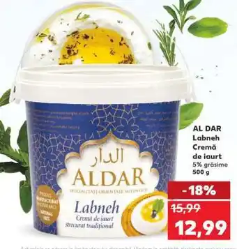 Kaufland AL DAR Labneh Cremă de iaurt Ofertă