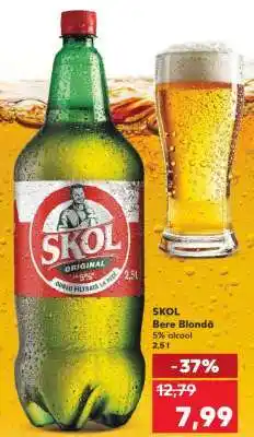 Kaufland SKOL Bere blondă Ofertă