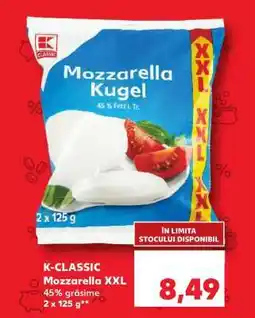 Kaufland K-CLASSIC Mozzarella XXL Ofertă
