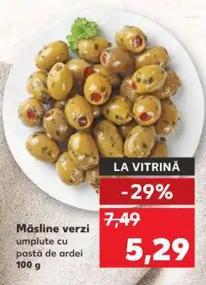 Kaufland Măsline verzi Ofertă
