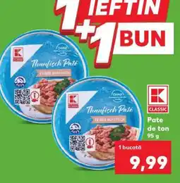 Kaufland Pate de ton Ofertă