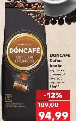 Kaufland DONCAFE Cafea boabe Ofertă