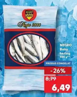 Kaufland NEGRO Baby hering Ofertă