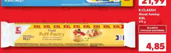 Kaufland K-CLASSIC Aluat foietaj XXL Ofertă