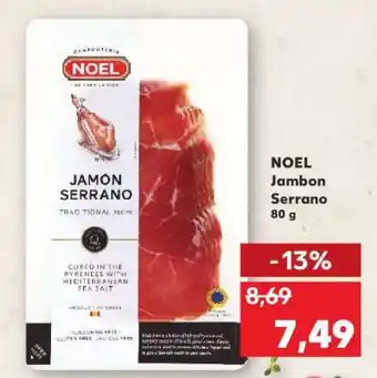 Kaufland NOEL Jambon Serrano Ofertă