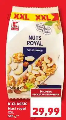 Kaufland K-CLASSIC Nuci royal XXL Ofertă