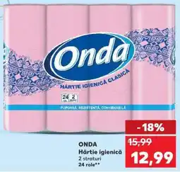 Kaufland ONDA Hârtie igienică Ofertă
