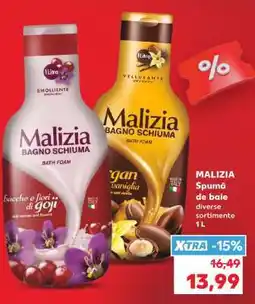 Kaufland MALIZIA Spumă de baie Ofertă
