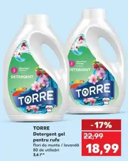 Kaufland TORRE Detergent gel pentru rufe Ofertă