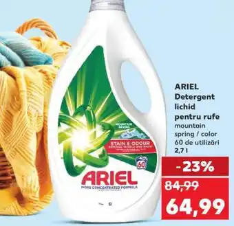 Kaufland ARIEL Detergent lichid pentru rufe Ofertă