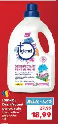 Kaufland IGIENOL Dezinfectant pentru rufe Ofertă