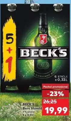 Kaufland BECK'S Ofertă