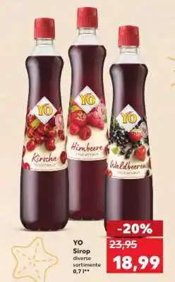 Kaufland YO Sirop Ofertă