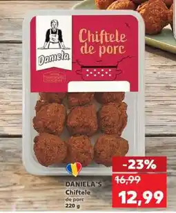 Kaufland DANIELA'S Chiftele de porc Ofertă