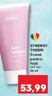 Kaufland SYNERGY THERM Cremă pentru față Ofertă
