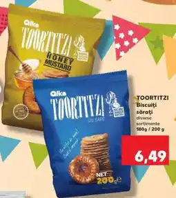 Kaufland TOORTITZI Biscuiţi săraţi Ofertă
