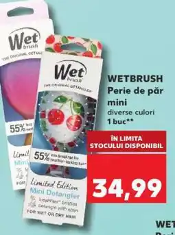 Kaufland WETBRUSH Perie de păr mini Ofertă