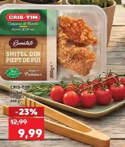 Kaufland CRIS-TIM Snitel din piept de pui Ofertă