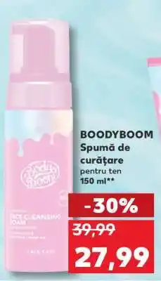 Kaufland BOODYBOOM Spumă de curățare pentru ten 150 ml Ofertă