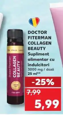 Kaufland DOCTOR FITERMAN COLLAGEN BEAUTY Ofertă