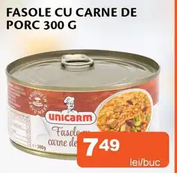 Unicarm Fasole cu carne de porc Ofertă