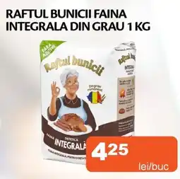 Unicarm Raftul bunicii faina integrala din grau Ofertă
